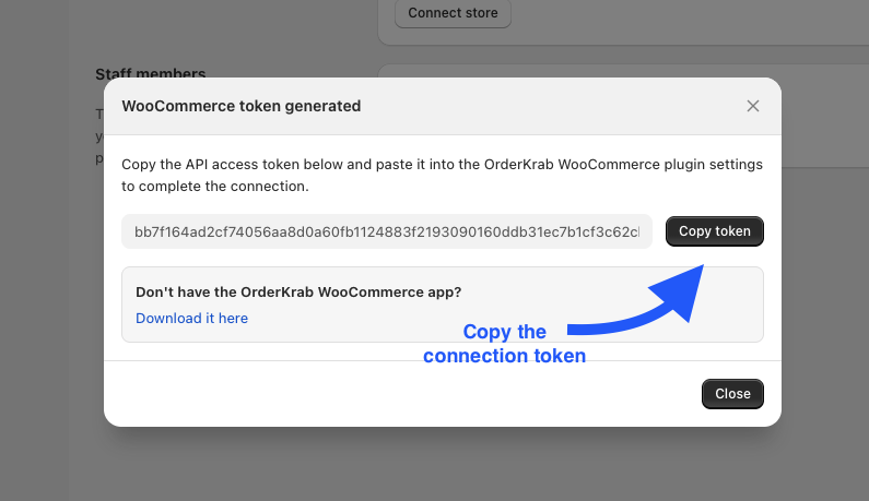 Activating and configuring OrderKrab plugin